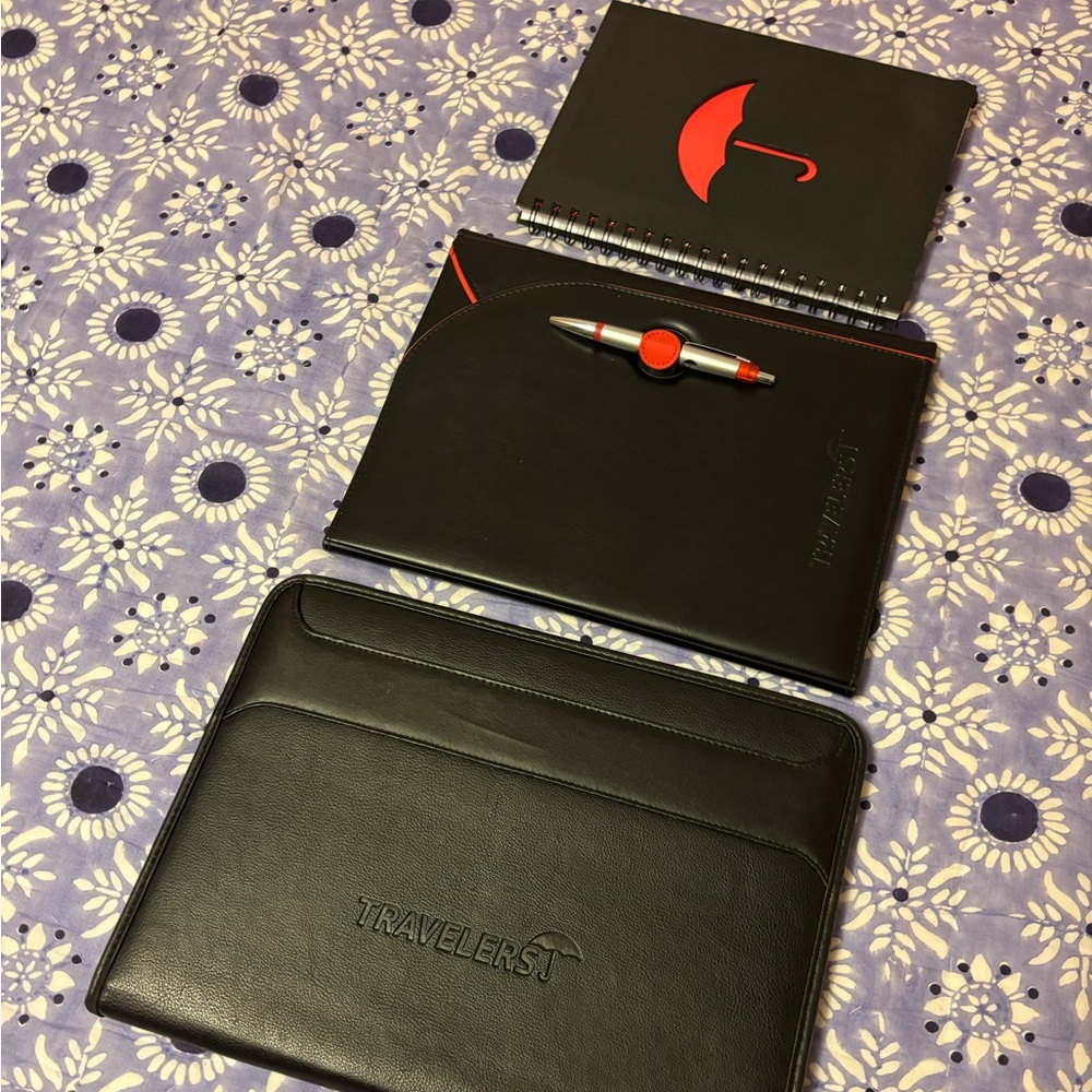 Three Travelers Insurance Company Notebooks